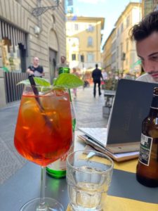 Aperol Spritz in Florence