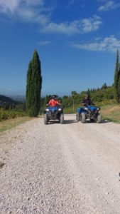 ATV ride in Tuscany